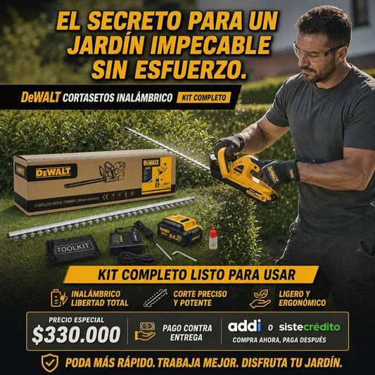 CORTASETOS INALAMBRICO DEWALT 48V